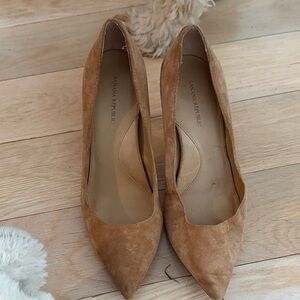 Banana Republic Brown Suede Heels
